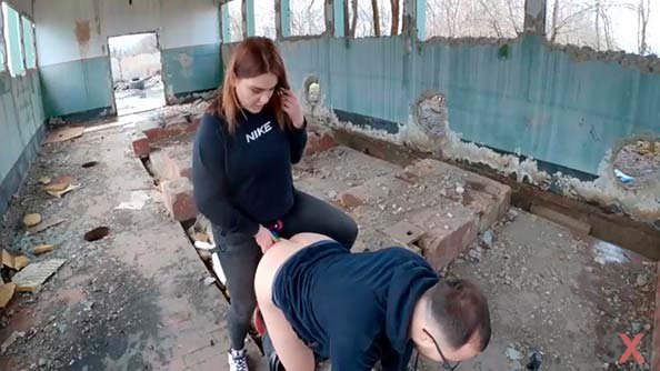 Public Fucking A Guy In POV After He Cums A Lot (Russians Speak With Subtitles) - Poly Sweet | 3x-strapon.com