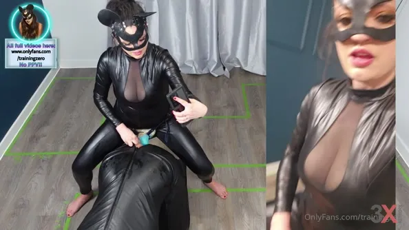 Femdom Games Bitchsuit Maze: Ballbusting CBT And Pegging - Training Zero - Miss Raven