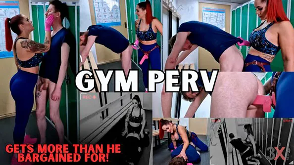 Gym Perv - Ruby Onyx | 3x-strapon.com