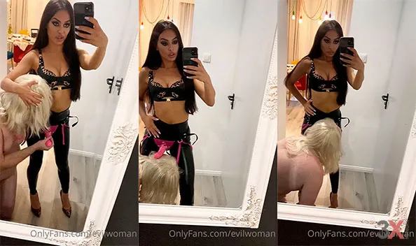 I Love Sissies So Fun To Dominate - Evil Woman | 3x-strapon.com