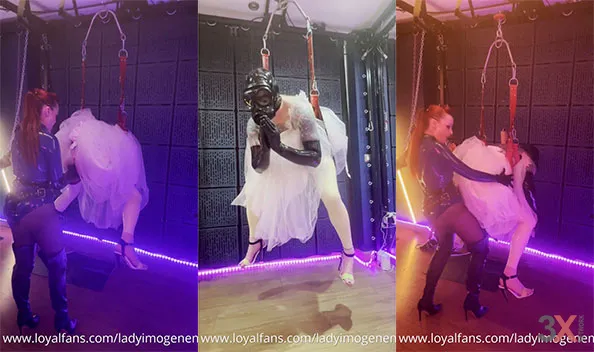 Will the latex bride remember her prayers? - Lady Imogen Embers