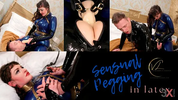 Sensual Pegging in Latex - VL Productions - Vivienne l'Amour