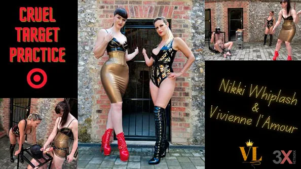 Cruel Target Practice - Vivienne l'Amour, Nikki Whiplash