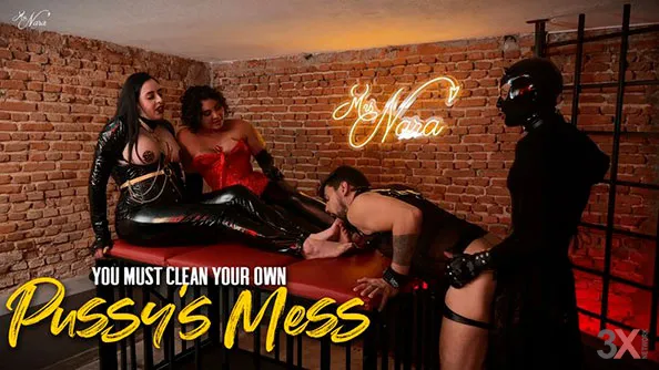 Two Girls and a CD fuck and humiliate a cuck ass-pussed slave (EN-sub) - Mistress Nara Neveu, Ramona 69, Spicy Candy