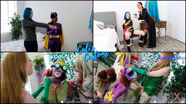 Superheroine Mind Games Duo - Cali Logans Little Clips - Cali Logan, Vonka Romanov, Keri Spectrum, Domina Katarina, Lydia Vengeance