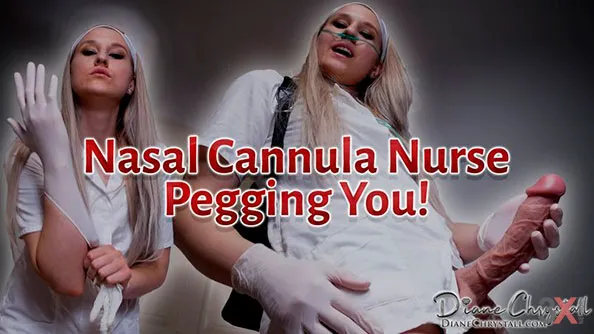 Nasal Cannula Femdom Nurse Pegging You - Diane Chrystall