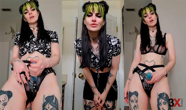 CEI Strap-on humiliation roleplay - Pretty In Punk 92