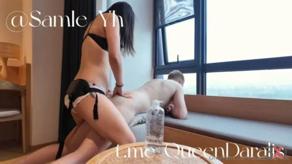 Pegging and face fucking 2 - Queen Daralis