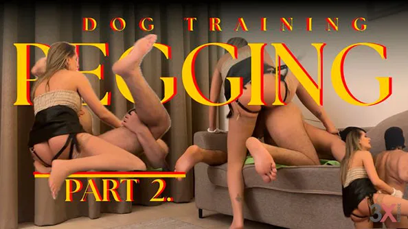 Training Pegging Part 2 - Noir Queenie and Mister Faith