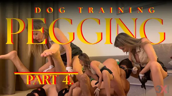 Training Pegging Part 4 - Noir Queenie