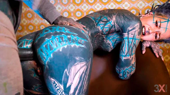 Tattooed Alts Rough Strap-on Anal Fuck - Z Filmz Originals - Anuskatzz and Lily Lu