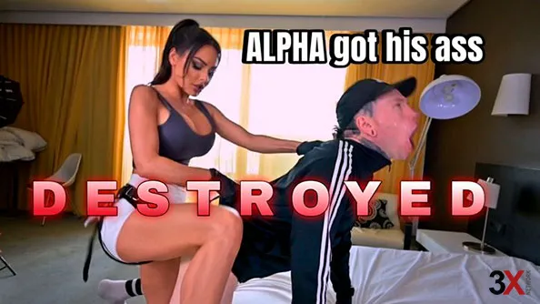 Alpha got his ass destroyed - Evil Woman