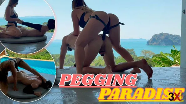 Pegging Paradise: Island Femdom Chastity Torment for My Caged Cuckold Husband (4K) - The Cuckold Diary - Nelly Vanderwood