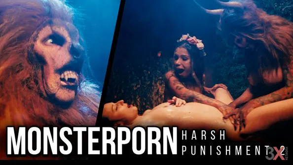 Harsh Punishment 2 - Monster Porn - Lana Smalls, Ava Amira, Sophia Locke