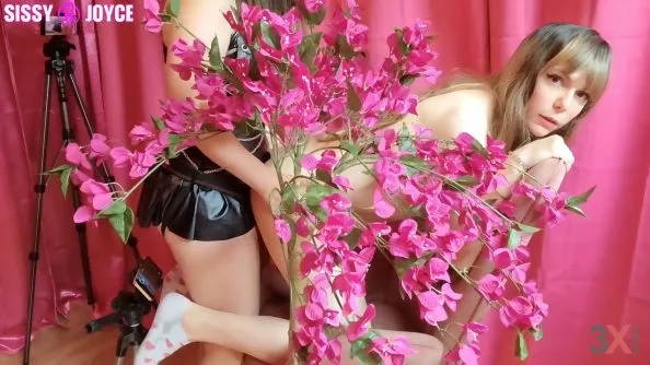Mistress fucks sissy at an adult store - Sissy Joyce